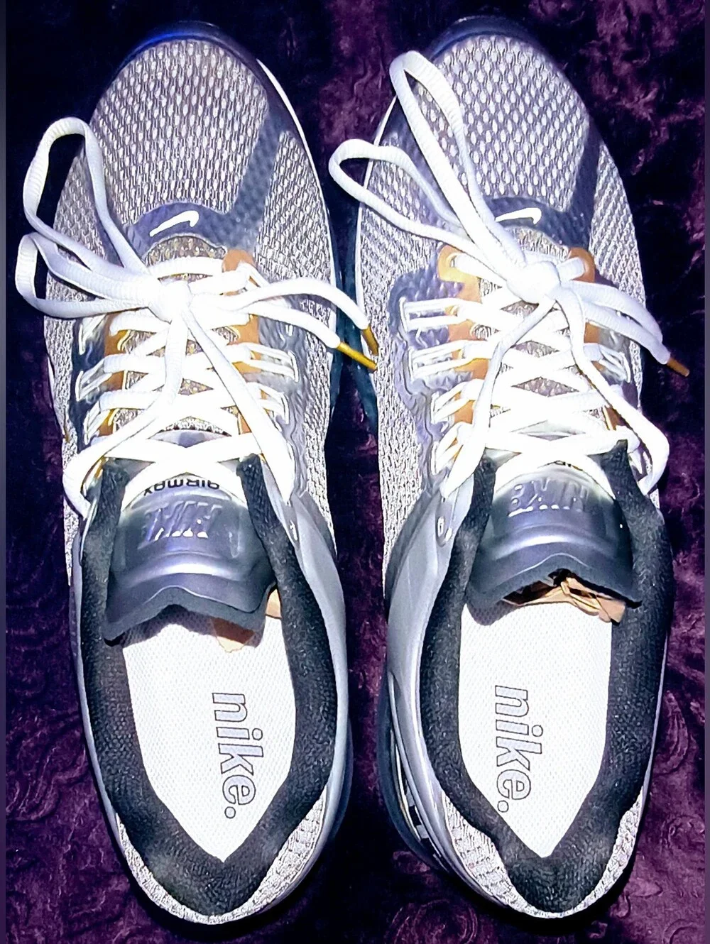 *(NWOB)* Nike 'Air Max 2013' in Metallic Silver, Gold. . .